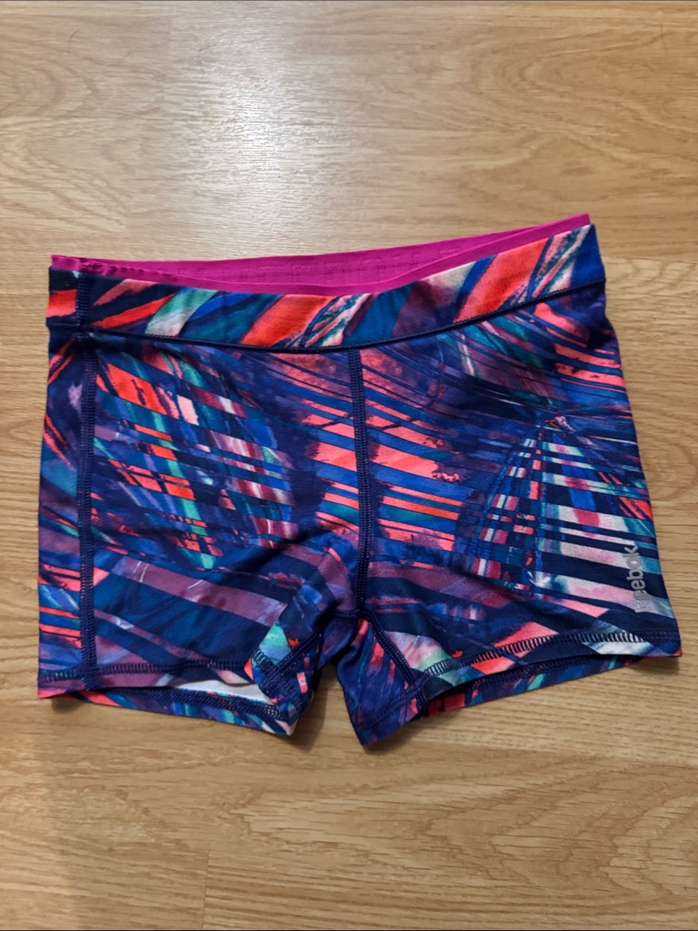 Reebok Gymnastics Athletic Shorts - Multicolor Girls 8-10 size small